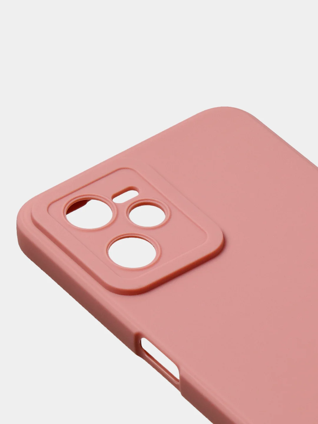 Пудровый чехол для Realme C35 / Realme Narzo 50A Prime, матовый, с дополнительной защитой камеры
