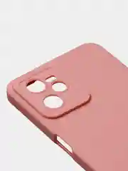 Пудровый чехол для Realme C35 / Realme Narzo 50A Prime, матовый, с дополнительной защитой камеры