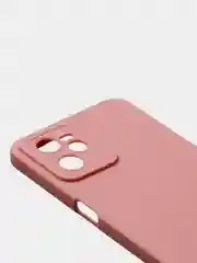 Пудровый чехол для Realme C35 / Realme Narzo 50A Prime, матовый, с дополнительной защитой камеры