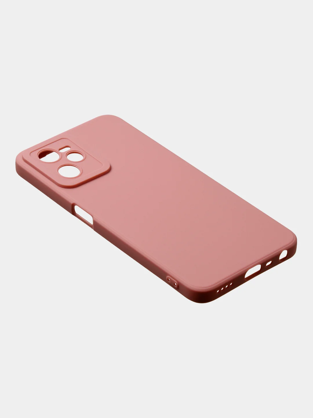 Пудровый чехол для Realme C35 / Realme Narzo 50A Prime, матовый, с дополнительной защитой камеры
