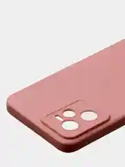 Пудровый чехол для Realme C35 / Realme Narzo 50A Prime, матовый, с дополнительной защитой камеры