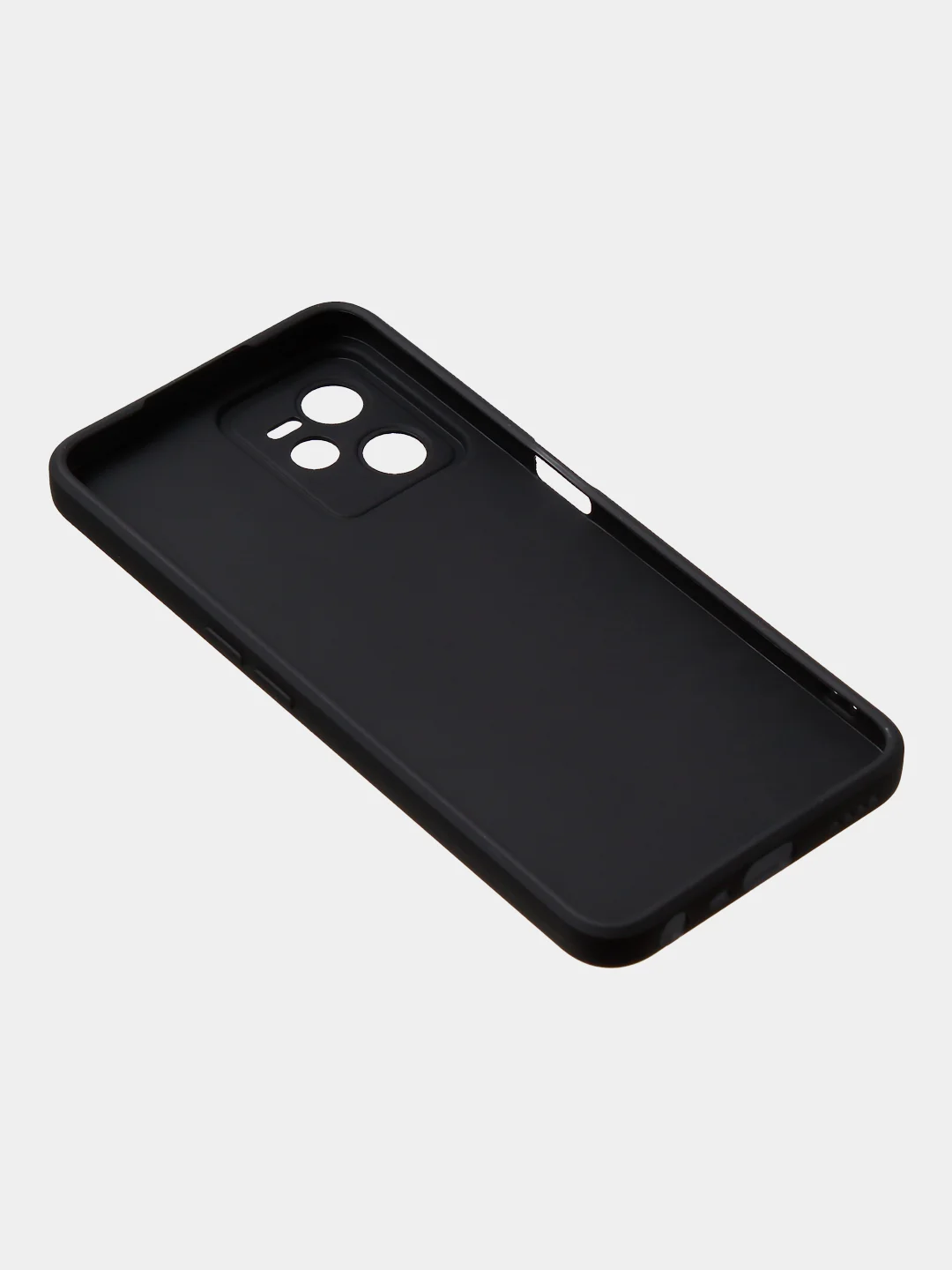 Черный чехол для Realme C35 / Realme Narzo 50A Prime, матовый, с дополнительной защитой камеры