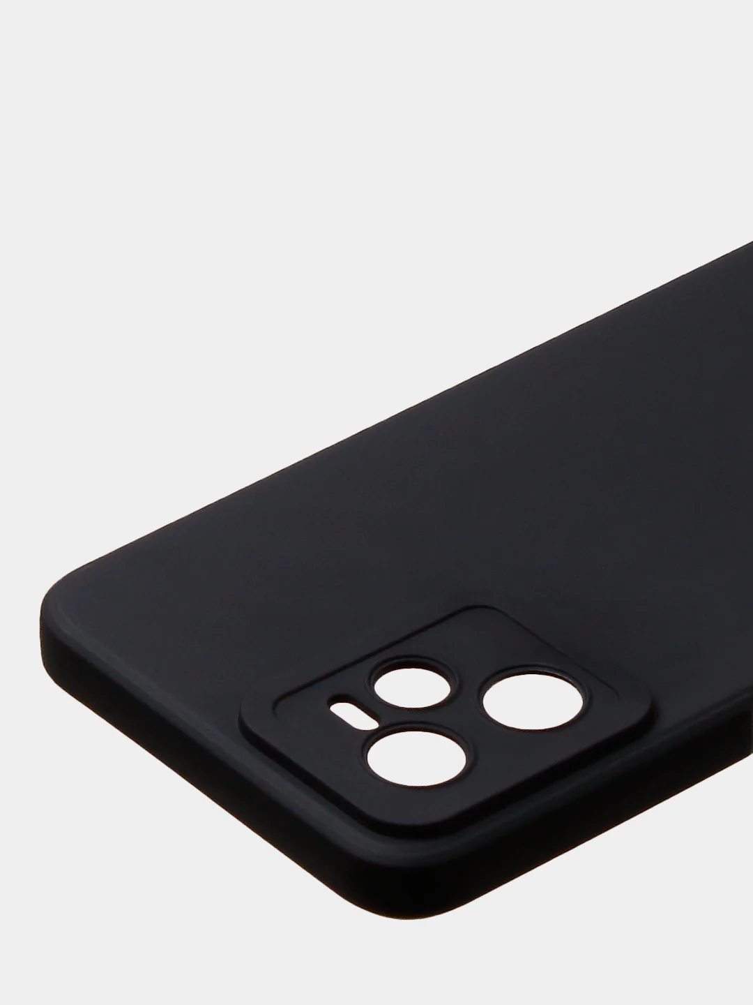 Черный чехол для Realme C35 / Realme Narzo 50A Prime, матовый, с дополнительной защитой камеры