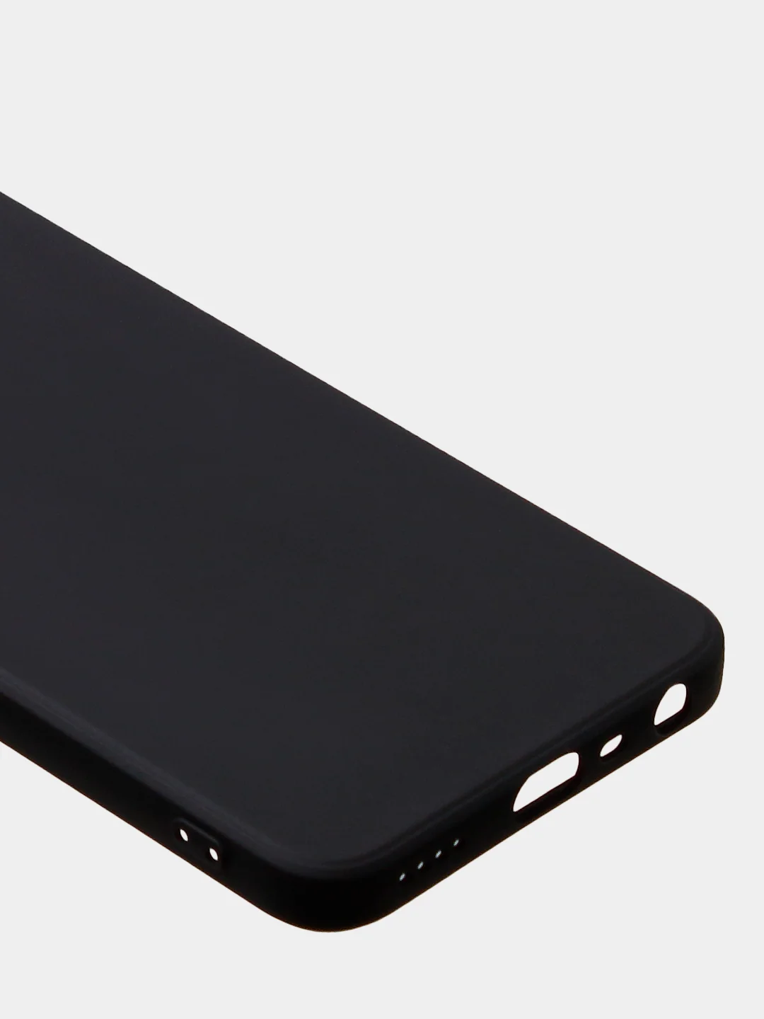 Черный чехол для Realme C35 / Realme Narzo 50A Prime, матовый, с дополнительной защитой камеры