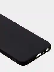 Черный чехол для Realme C35 / Realme Narzo 50A Prime, матовый, с дополнительной защитой камеры