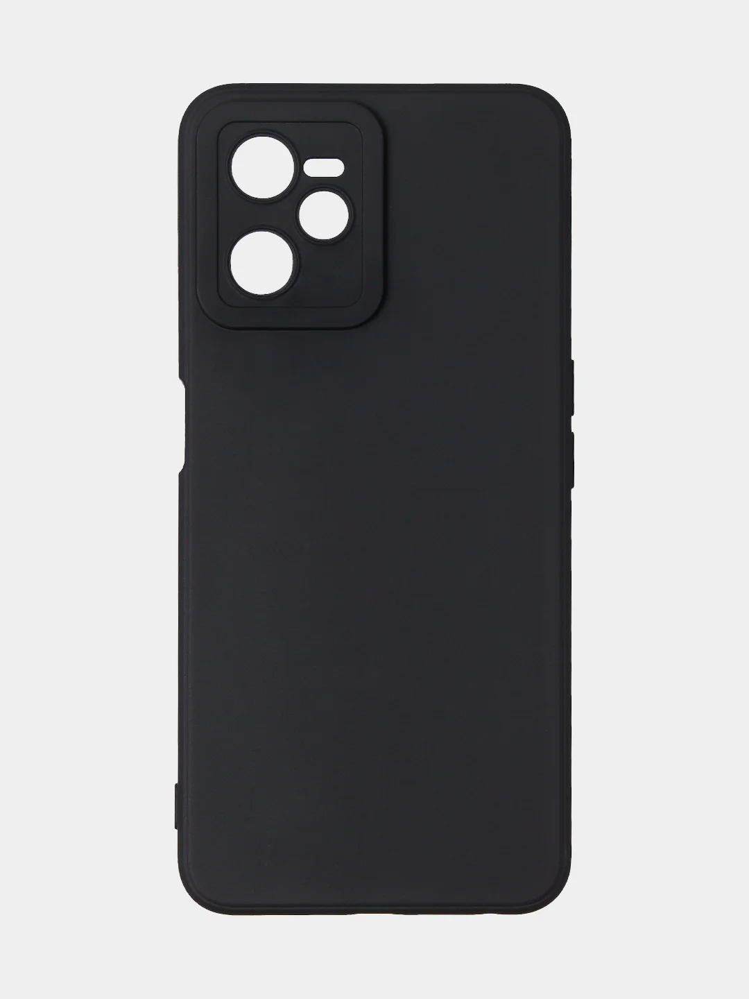 Черный чехол для Realme C35 / Realme Narzo 50A Prime, матовый, с дополнительной защитой камеры