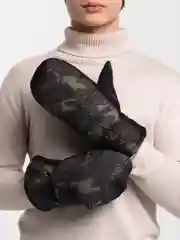 Зелёный хаки зимние рукавицы, камуфляж