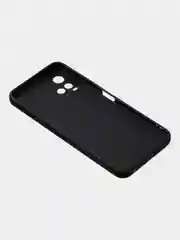 Черный чехол для Vivo Y21 / Vivo Y33S, матовый с дополнительной защитой камеры