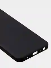 Черный чехол для Vivo Y21 / Vivo Y33S, матовый с дополнительной защитой камеры