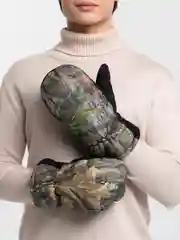 Лесной зеленый зимние рукавицы, камуфляж