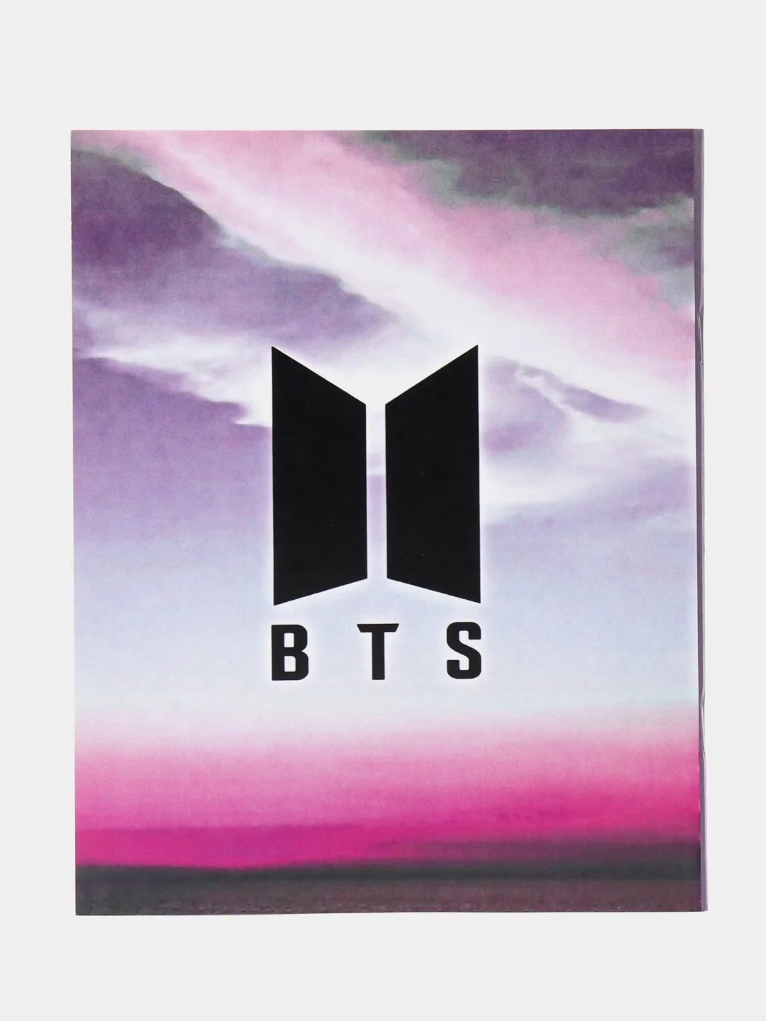 Красный тетрадь в клетку "BTS", 48 листов
