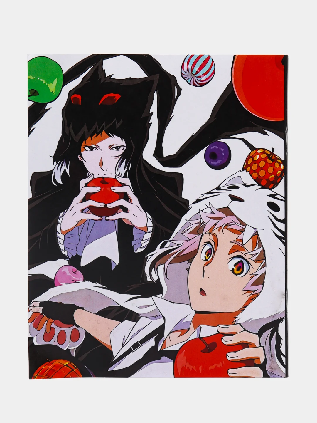 Золотой тетрадь Bungou stray dogs, 48 листов, в клетку