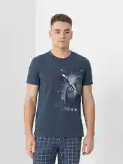 Синий пижама мужская, Костюм мужской домашний