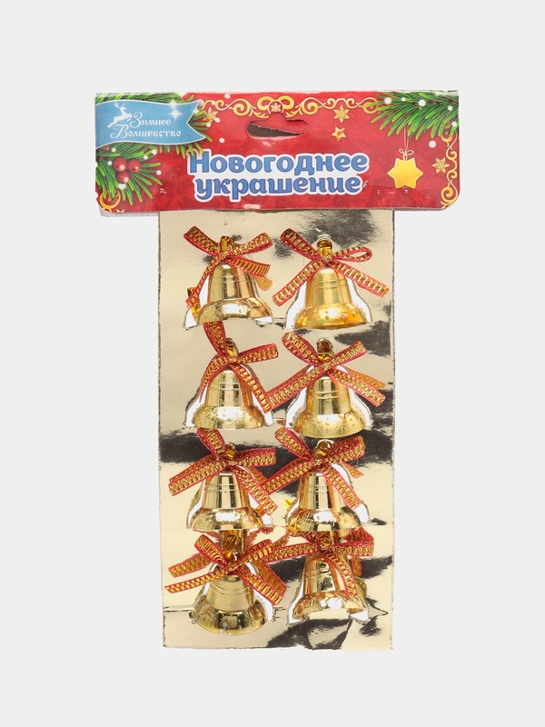 Ёлочное украшение "Колокольчики новогодние"