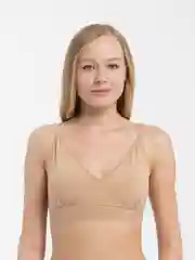 Бежевый топ лиф бюстгальтер
