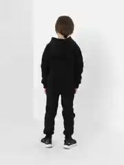 Черный спортивный костюм утепленный