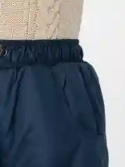 Серый утеплённые зимние детские брюки