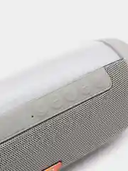 Серый портативная Bluetooth-колонка TG 157, с радио и светомузыкой, беспроводная