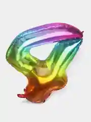 Воздушный шар "Цифра 4"