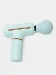 Бирюзовый перкуссионный мини массажер Massager Mini Fascial Gun DS-128