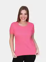 Конфетный футболка женская, однотонная