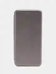 Серебряный чехол-книжка для Infinix Smart 6