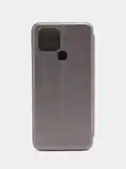 Серебряный чехол-книжка для Infinix Smart 6