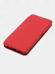 Красный realme C55, C21, C21Y, С25, C30, C31, C33, C35, C3, 8i, 9, 9i, 10, C11, C15 чехол книжка