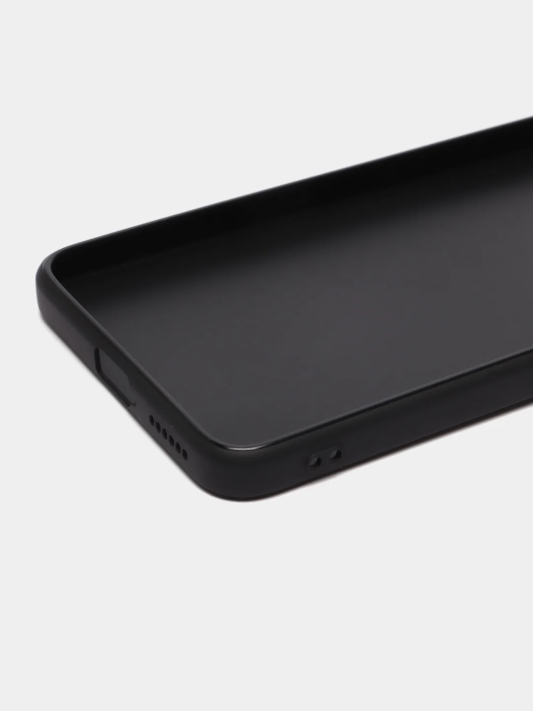 Черный чехол для Xiaomi Redmi Note 11 Pro / 11E Pro силиконовый BROSCORP матовый c защитой камер