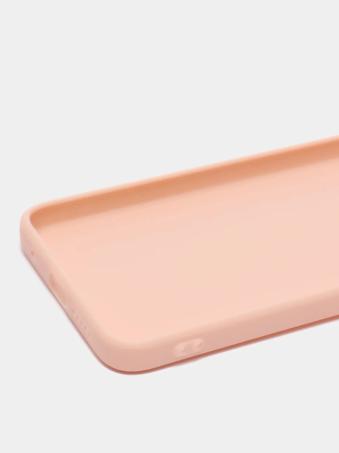 Розовый чехол для Xiaomi Redmi Note 11, 11S силиконовый  BROSCORP матовый тонкий с защитой камер
