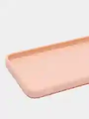 Розовый чехол для Xiaomi Redmi Note 11, 11S силиконовый  BROSCORP матовый тонкий с защитой камер