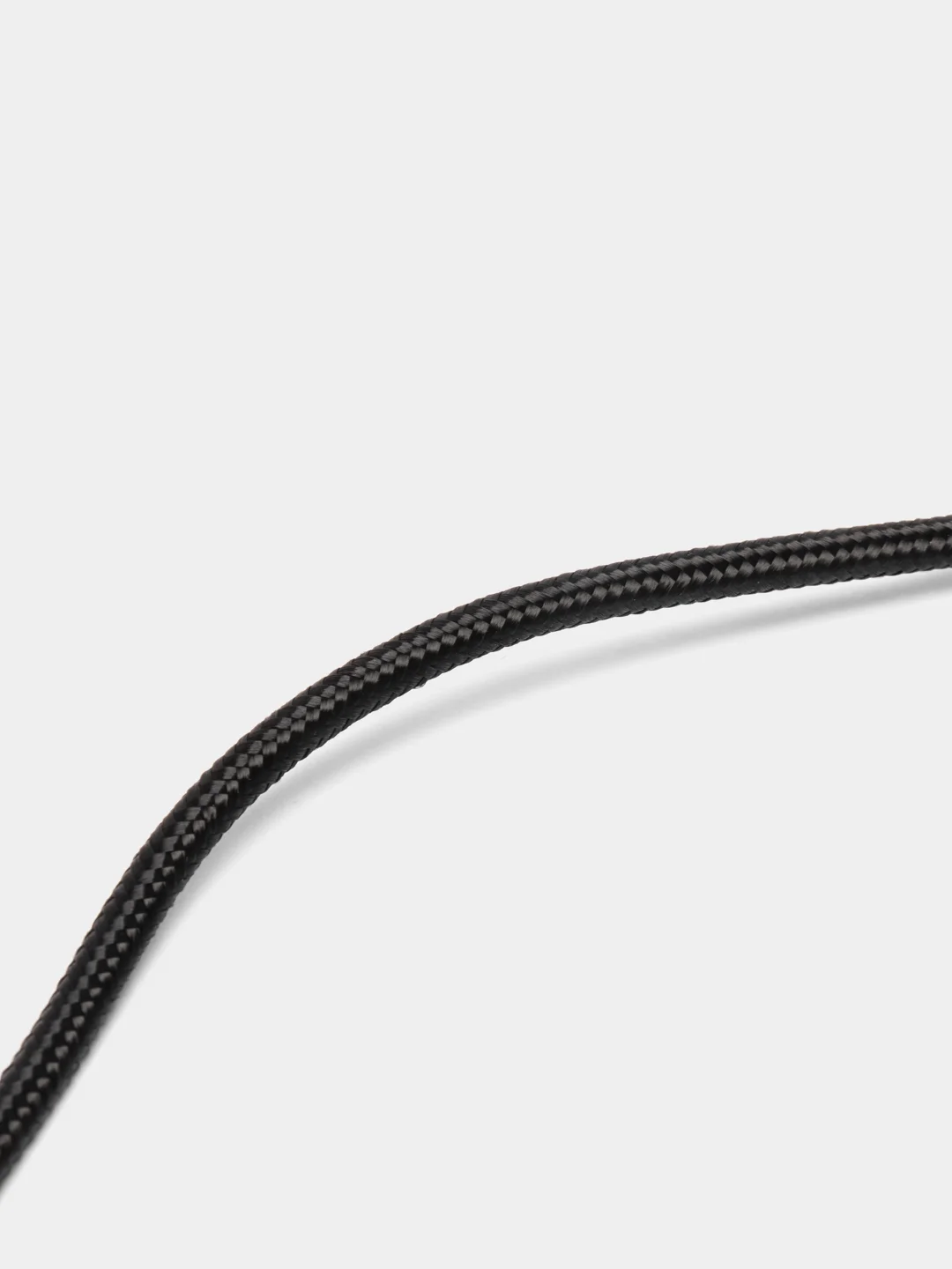 Черный кабель type С ROSCO для быстрой зарядки телефона 3.0 USB-C 1 м-2 м на iPhone / Android