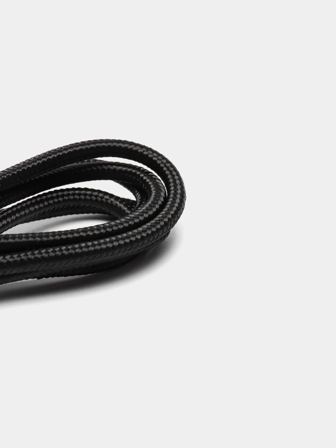 Черный кабель type С ROSCO для быстрой зарядки телефона 3.0 USB-C 1 м-2 м на iPhone / Android