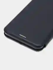 Темно-синий realme C55, C21, C21Y, С25, C30, C31, C33, C35, C3, 8i, 9, 9i, 10, C11, C15 чехол книжка