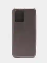 Серебряный realme C55, C21, C21Y, С25, C30, C31, C33, C35, C3, 8i, 9, 9i, 10, C11, C15 чехол книжка
