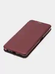 Багровый realme C55, C21, C21Y, С25, C30, C31, C33, C35, C3, 8i, 9, 9i, 10, C11, C15 чехол книжка