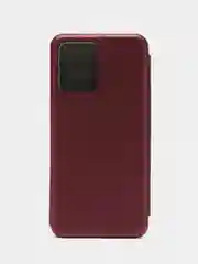 Багровый realme C55, C21, C21Y, С25, C30, C31, C33, C35, C3, 8i, 9, 9i, 10, C11, C15 чехол книжка