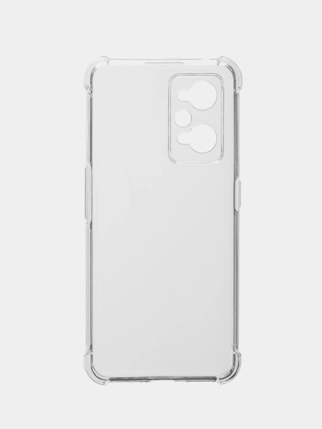 Прозрачный противоударный чехол BROSCORP для Realme GT Neo 2, GT Neo 3T и Q5 Pro силиконовый