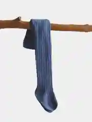 Голубой колготки детские, хлопковые, однотонные