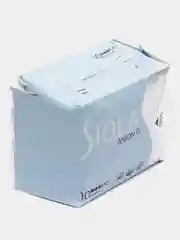 Гигиенические прокладки Siola Silver Line normal с анионным вкладышем, 10 штук