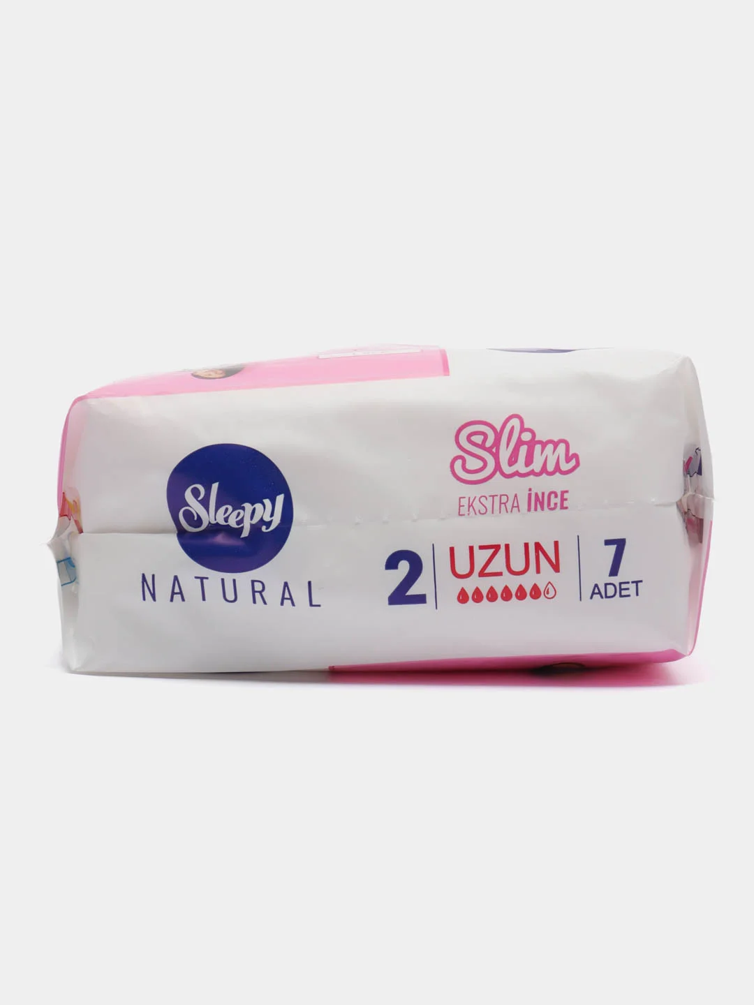 Прокладки женские Sleepy Natural Long, гигиенические, 280 мм, 7 штук