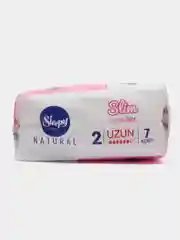 Прокладки женские Sleepy Natural Long, гигиенические, 280 мм, 7 штук