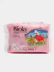 Гигиенические прокладки Siola Ultra Dry Super, 5 капель, 7 штук