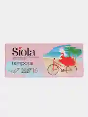 Тампоны Siola Super, 4 капли, 16 штук