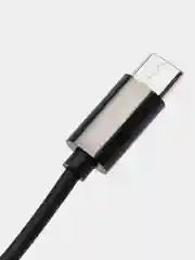Черный переходник Type-C на гнездо 3.5