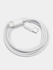 Кабель lightning для iPhone, iPad, USB-C, 18/20 Ватт, 1 метр