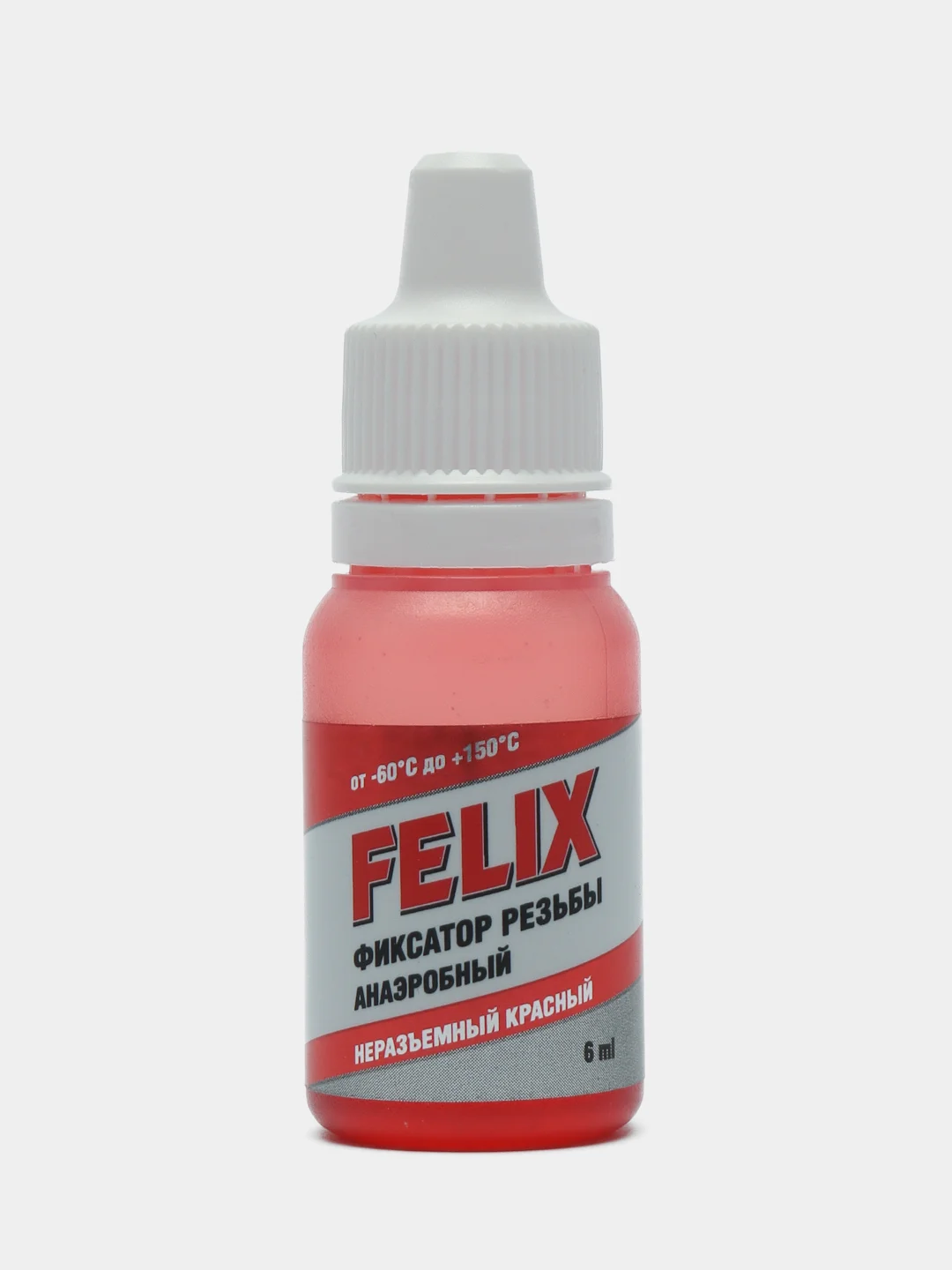 Красный фиксатор резьбы FELIX, 6 мл