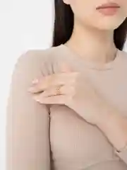 Золотой кольцо "Цепь"