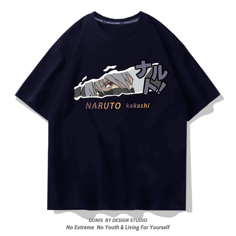Футболка аниме "Наруто Kakashi" мужская женская