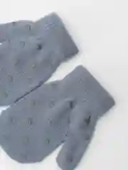 Серый варежки детские